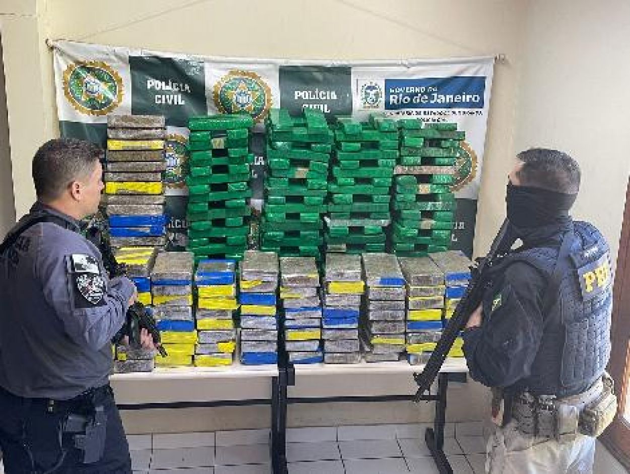 Traficante interestadual é preso e 300 quilos de maconha são apreendidos