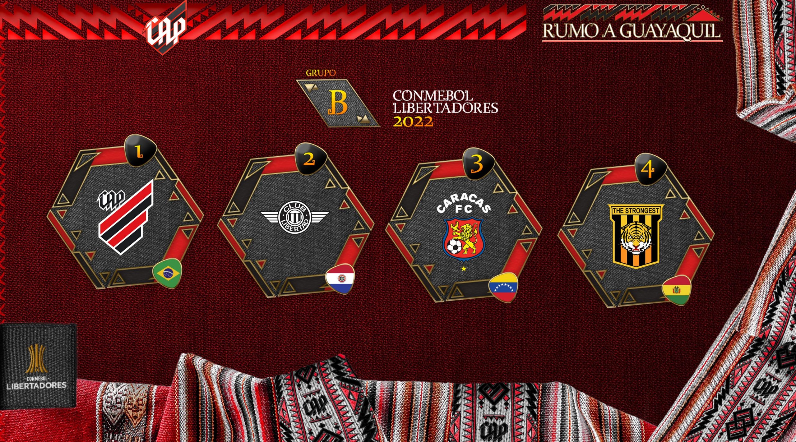 Grupo definido! Furacão conhece os adversários na CONMEBOL Libertadores 2022