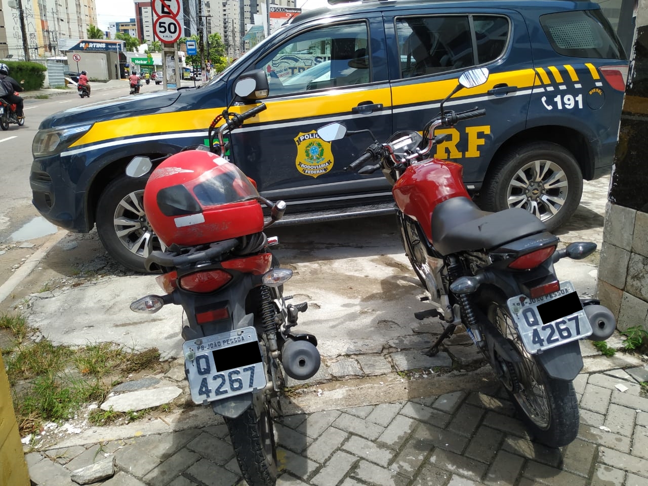PRF recupera quatro veículos em menos de 24h