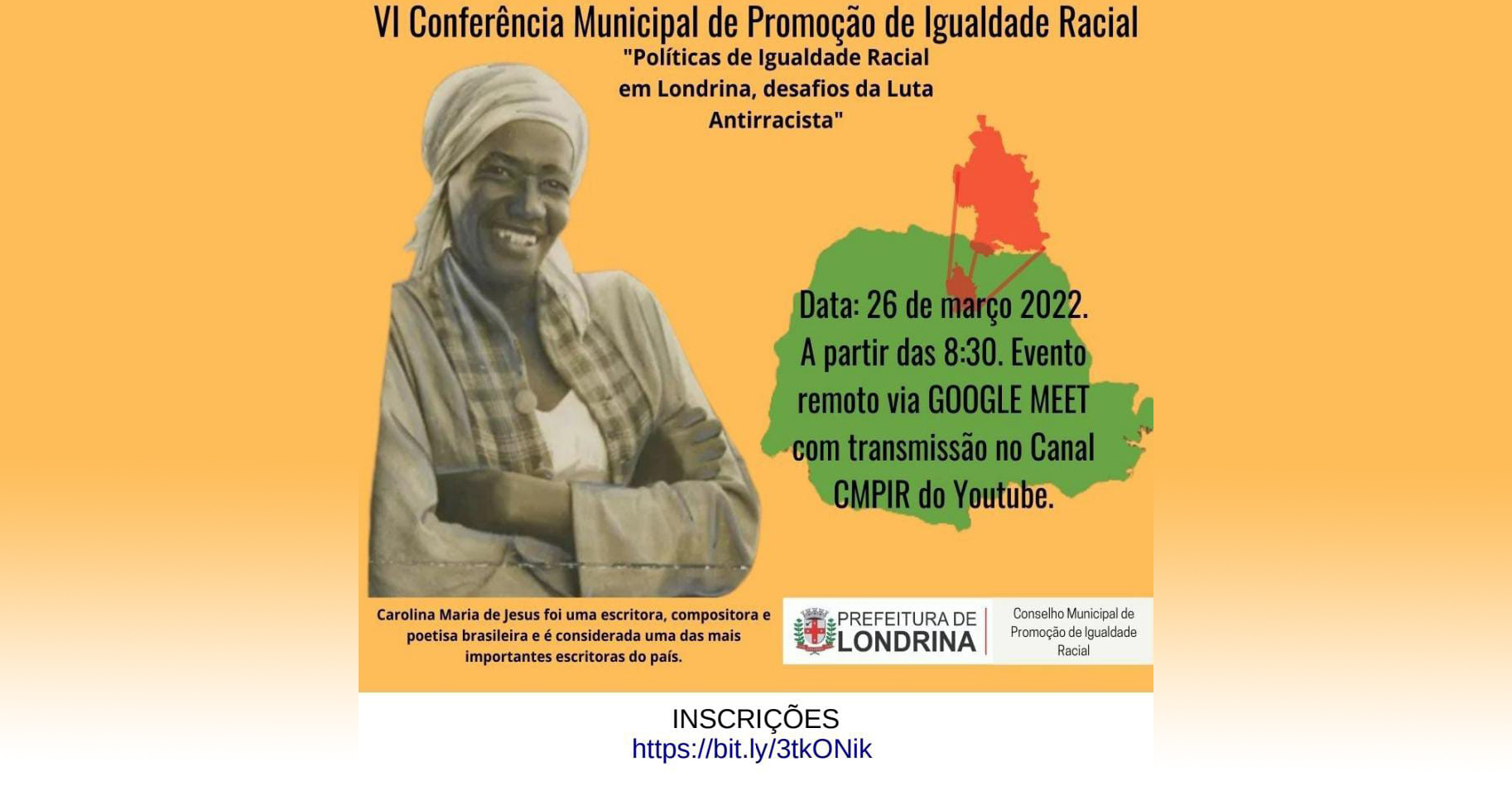Conferência Municipal de Promoção da Igualdade Racial será realizada neste sábado (26) Conferência Municipal de Promoção da Igualdade Racial será realizada neste sábado (26)