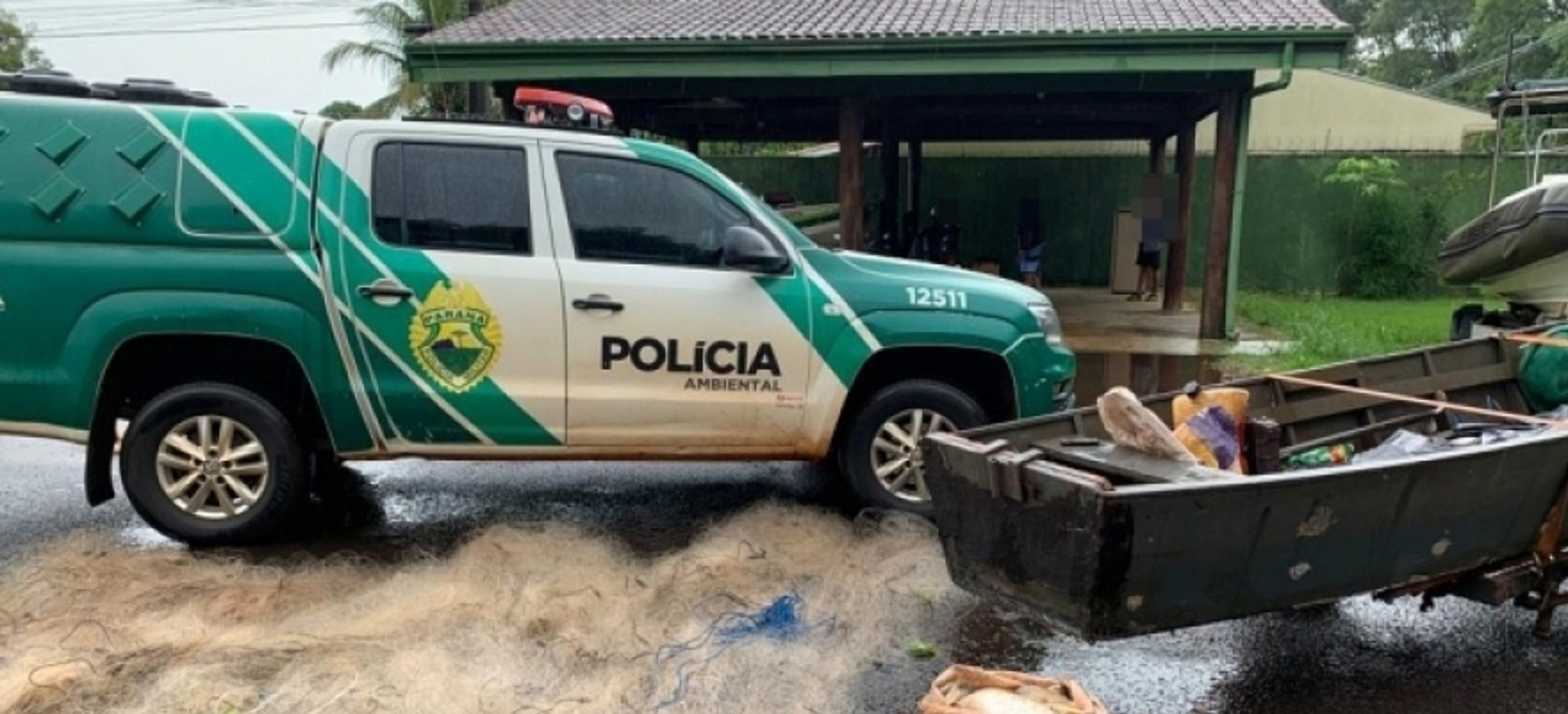 Polícia Militar prende 06 pessoas em flagrante por crime de pesca ilegal em São Miguel do Iguaçu