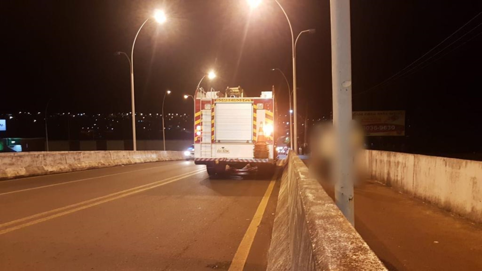 Corpo de Bombeiros é acionado para atender vítima em surto