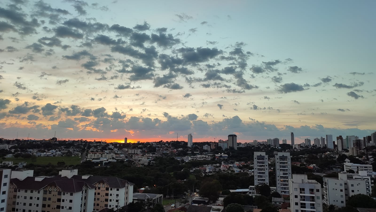Temperatura: Simepar aponta mínima de 16º e máxima de 25º neste feriadão em Cascavel