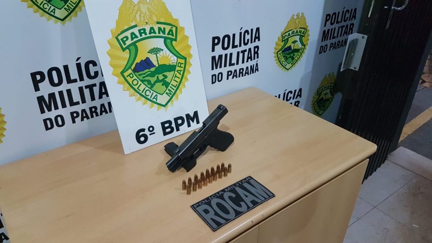 Homem é preso com arma no Bairro XIV de Novembro, em Cascavel