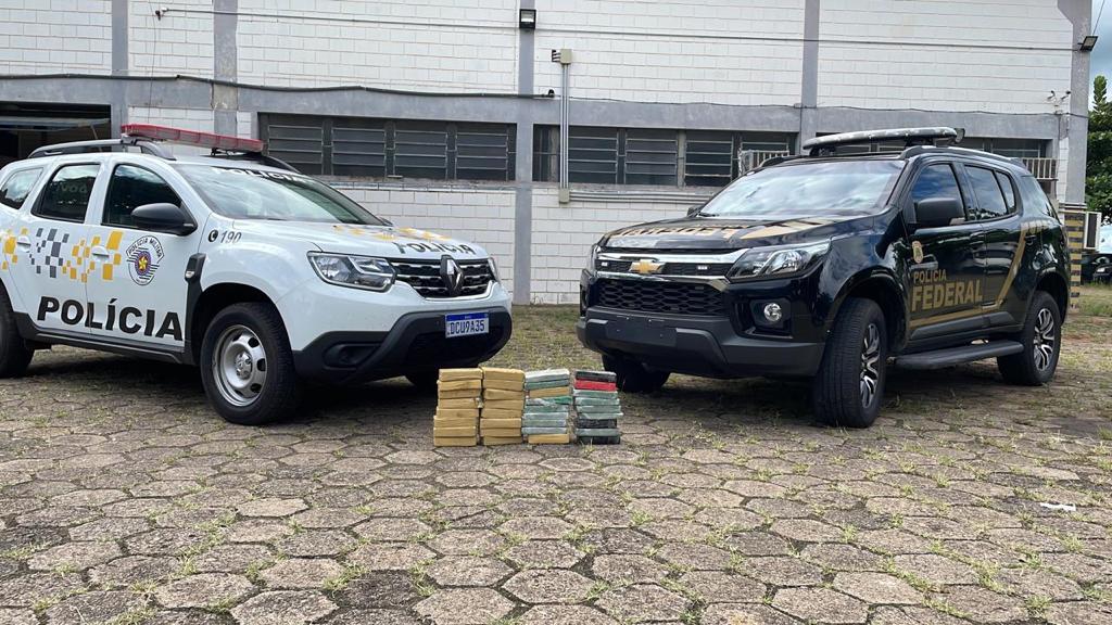 PF e PRE prendem mais de 30 kg de drogas em Marília/SP