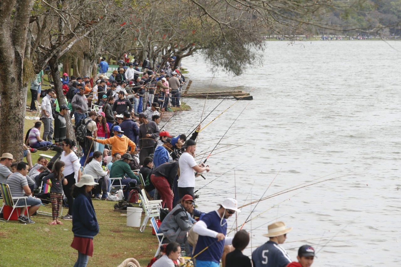 Pesca no Lago Municipal será no dia 10 de abril