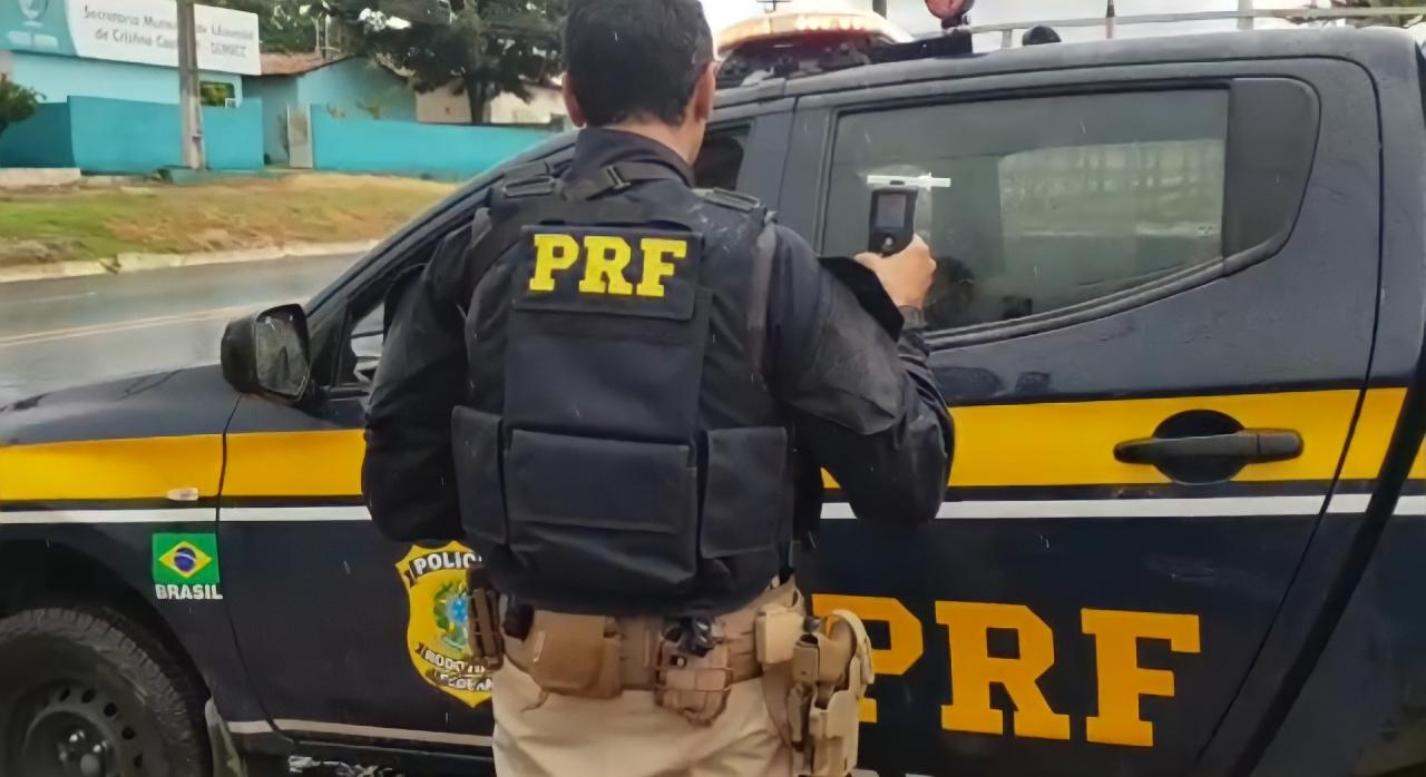 Condutor embriagado é preso pela PRF com índice 47 vezes acima do limite regulamentar