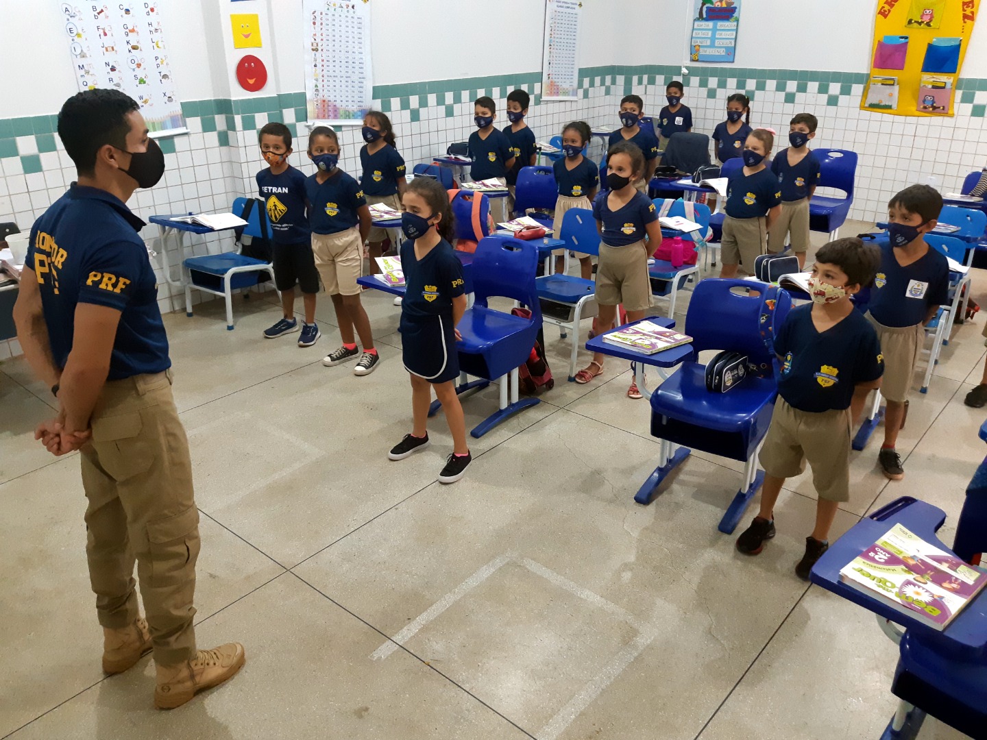 Escola PRF: cidadania, ética e valores cívicos desde a infância