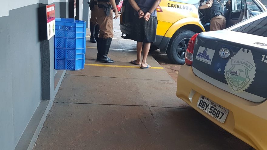 Homem é detido pela Polícia Militar por posse ilegal de munição e tráfico de drogas