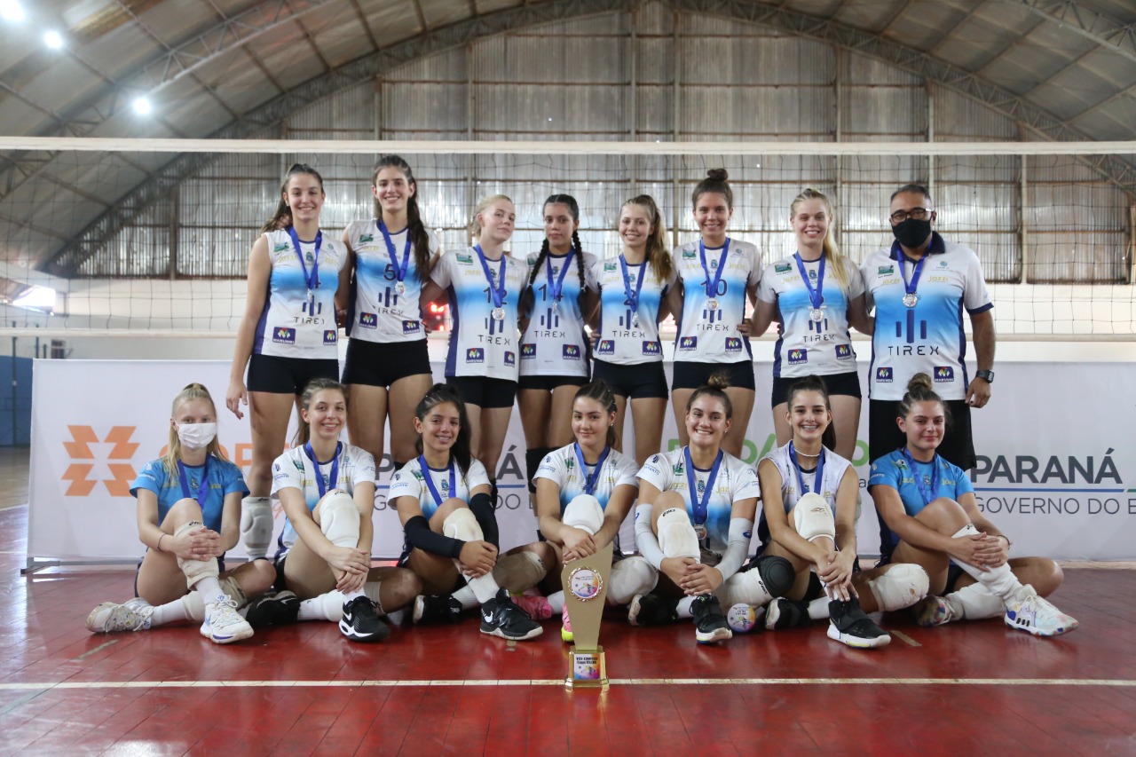 Foz Voleibol feminino conquista a taça de vice-campeão da Copa Integração