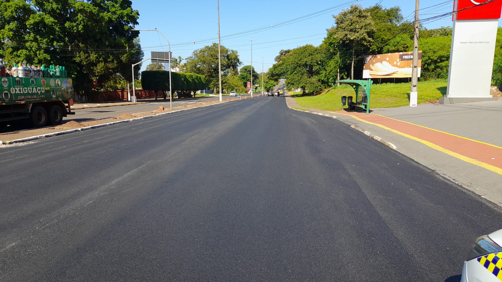 Obras de pavimentação avançam na Avenida Costa e Silva