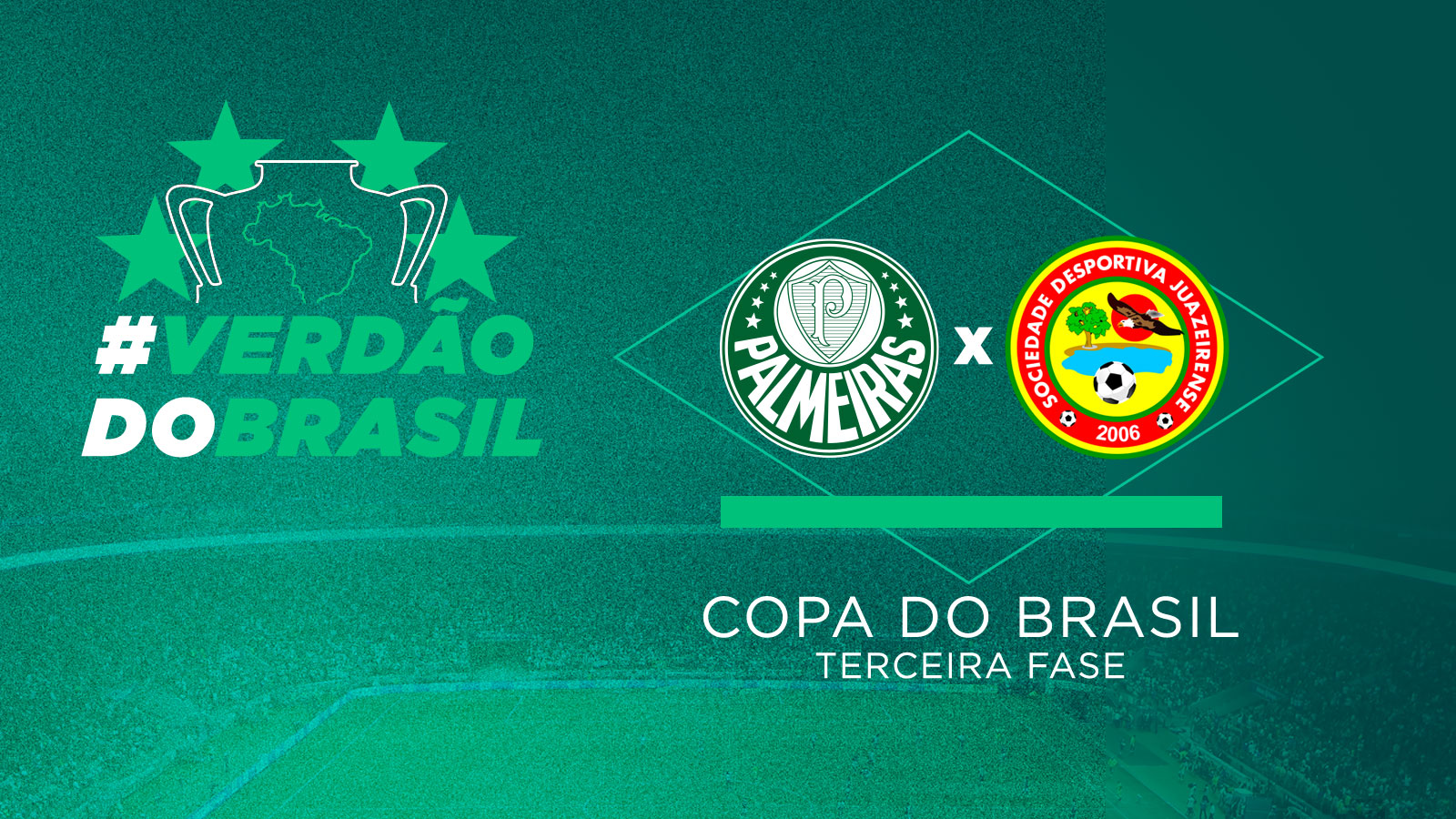 Em busca do penta, Palmeiras conhece primeiro rival na Copa do Brasil 2022