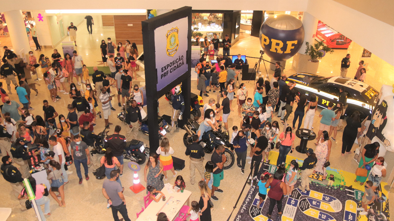 Aracaju/SE: Exposição “PRF Cidadã” acontece no Riomar Shopping