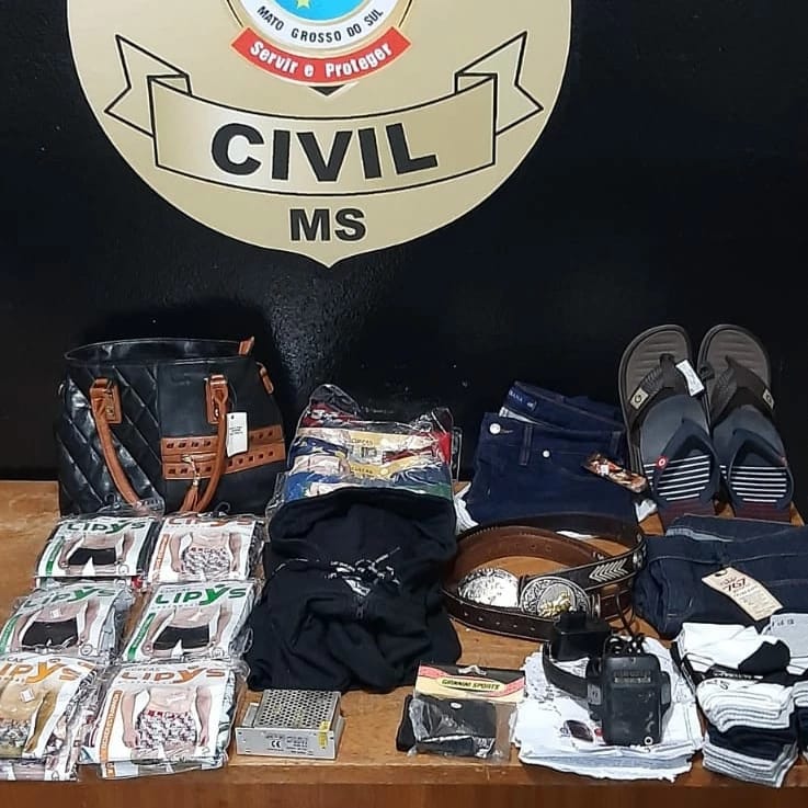 Polícia Civil prende em Rio Verde, dois autores de furto, que estavam em monitoramento eletrônico
