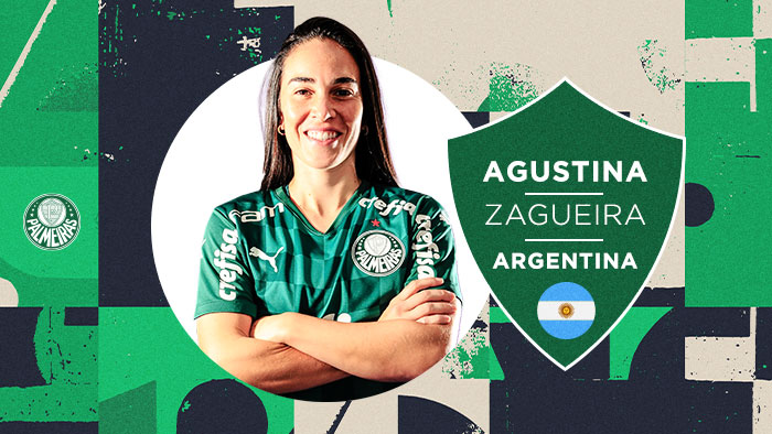Zagueira do Verdão, Agustina é convocada pela Seleção Argentina para amistosos contra o Chile