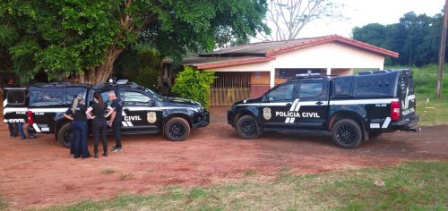 Polícia Civil deflagra operação em Novo Horizonte do Sul e prende homem por posse de arma de fogo Imagem referente a Polícia Civil deflagra operação em Novo Horizonte do Sul e prende homem por posse de arma de fogo