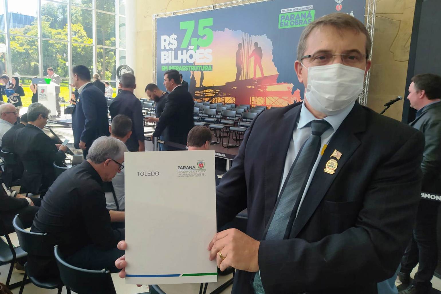 Toledo – Duplicação da Egydio Munaretto é anunciada durante evento em Curitiba