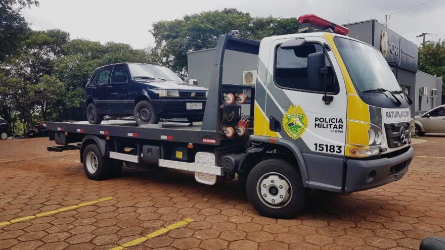 Uno furtado na Avenida Tancredo é recuperado pela PM no Aclimação