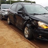 Imagem referente a Rua Jacarezinho registra mais um acidente de trânsito nesta manhã