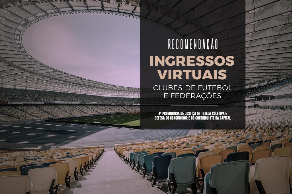 MPRJ recomenda que CBF, FERJ e grandes clubes do Rio disponibilizem mais postos de troca de ingressos virtuais para jogos de futebol na capital