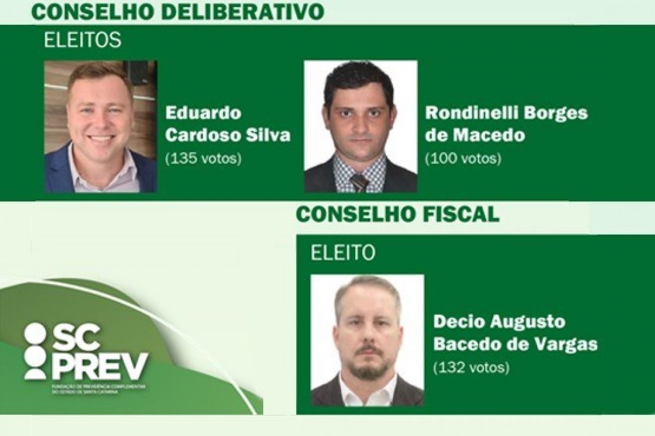 Com a maior votação, diretor do TJSC é eleito para Conselho Deliberativo da SCPREV