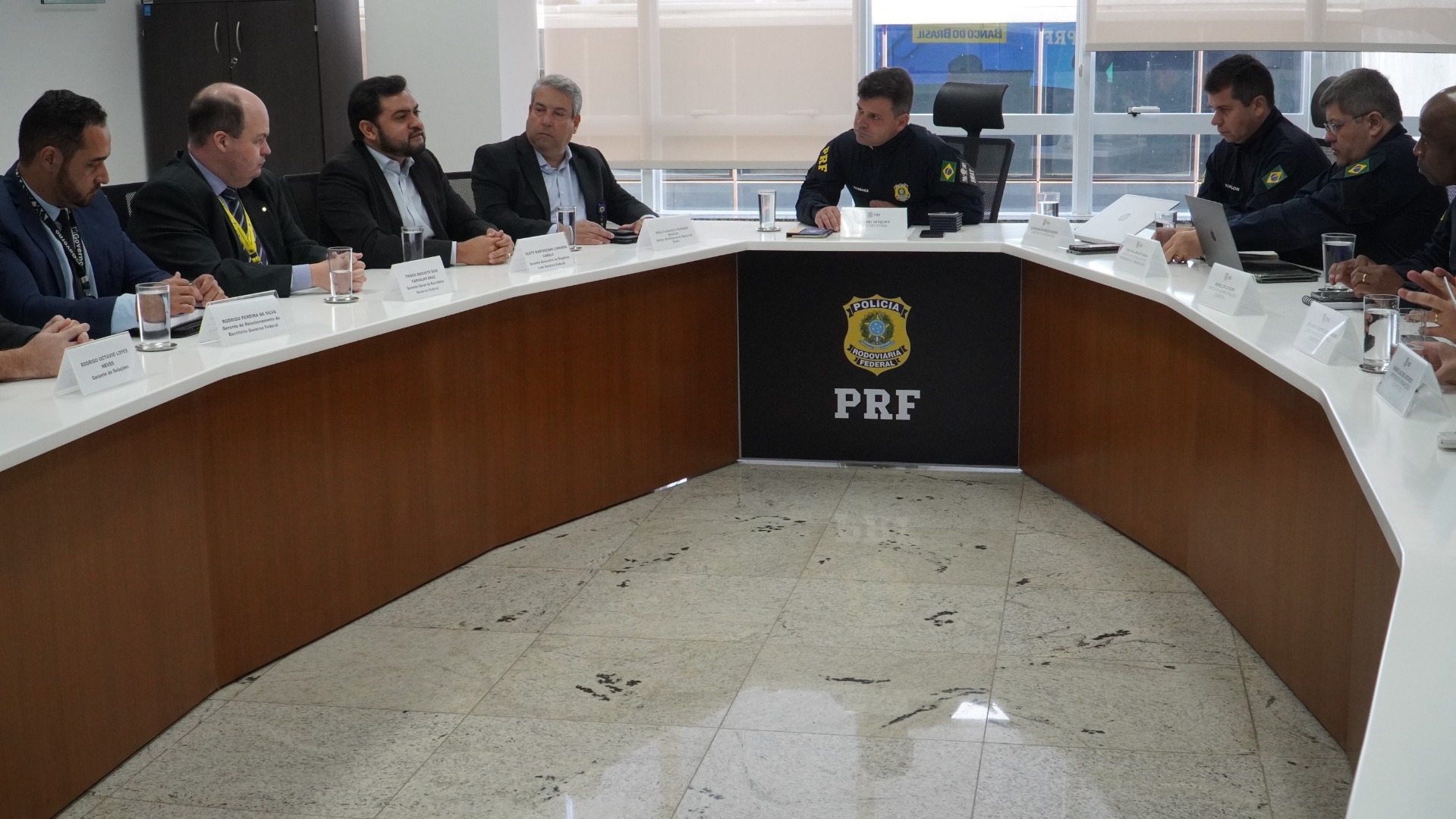 Diretor-Geral da PRF se reúne com Banco do Brasil para discutir parceria
