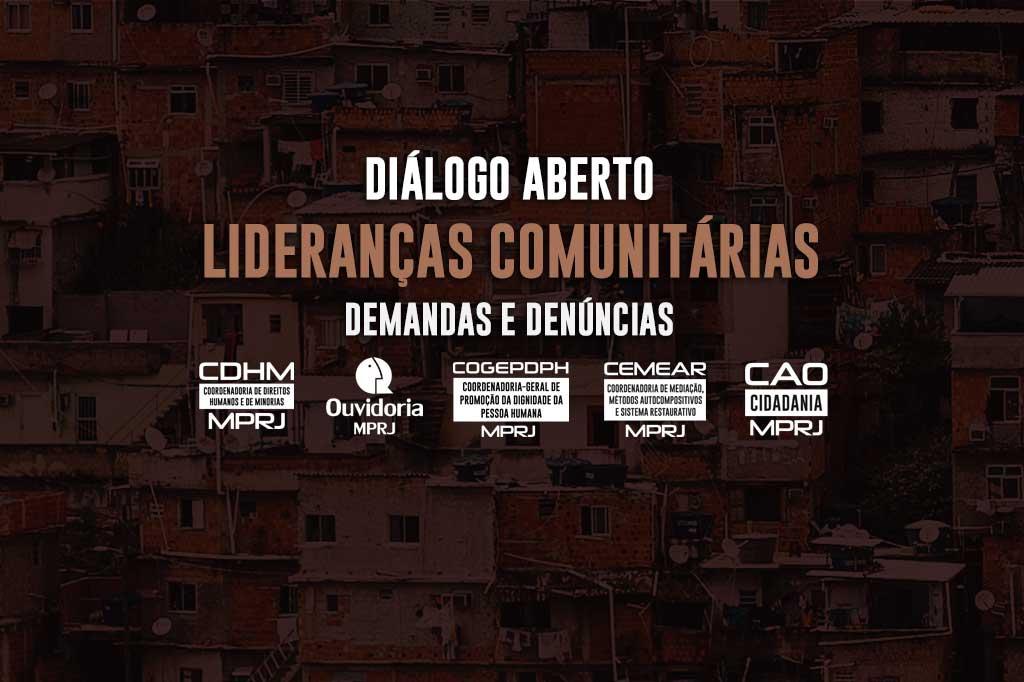 MPRJ estabelece diálogo com lideranças comunitárias sobre demandas importantes em favelas