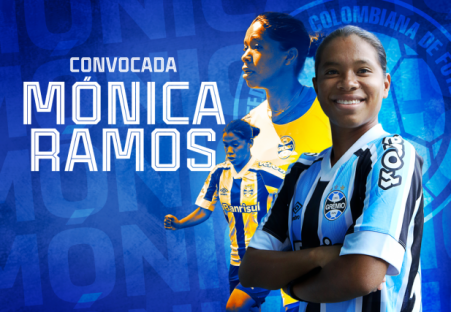 Zagueira Mónica Ramos é convocada para Seleção Colombiana Imagem referente a Zagueira Mónica Ramos é convocada para Seleção Colombiana