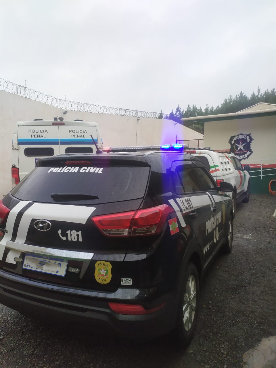 Polícia Civil efetua a prisão de homem por estupro em Caçador