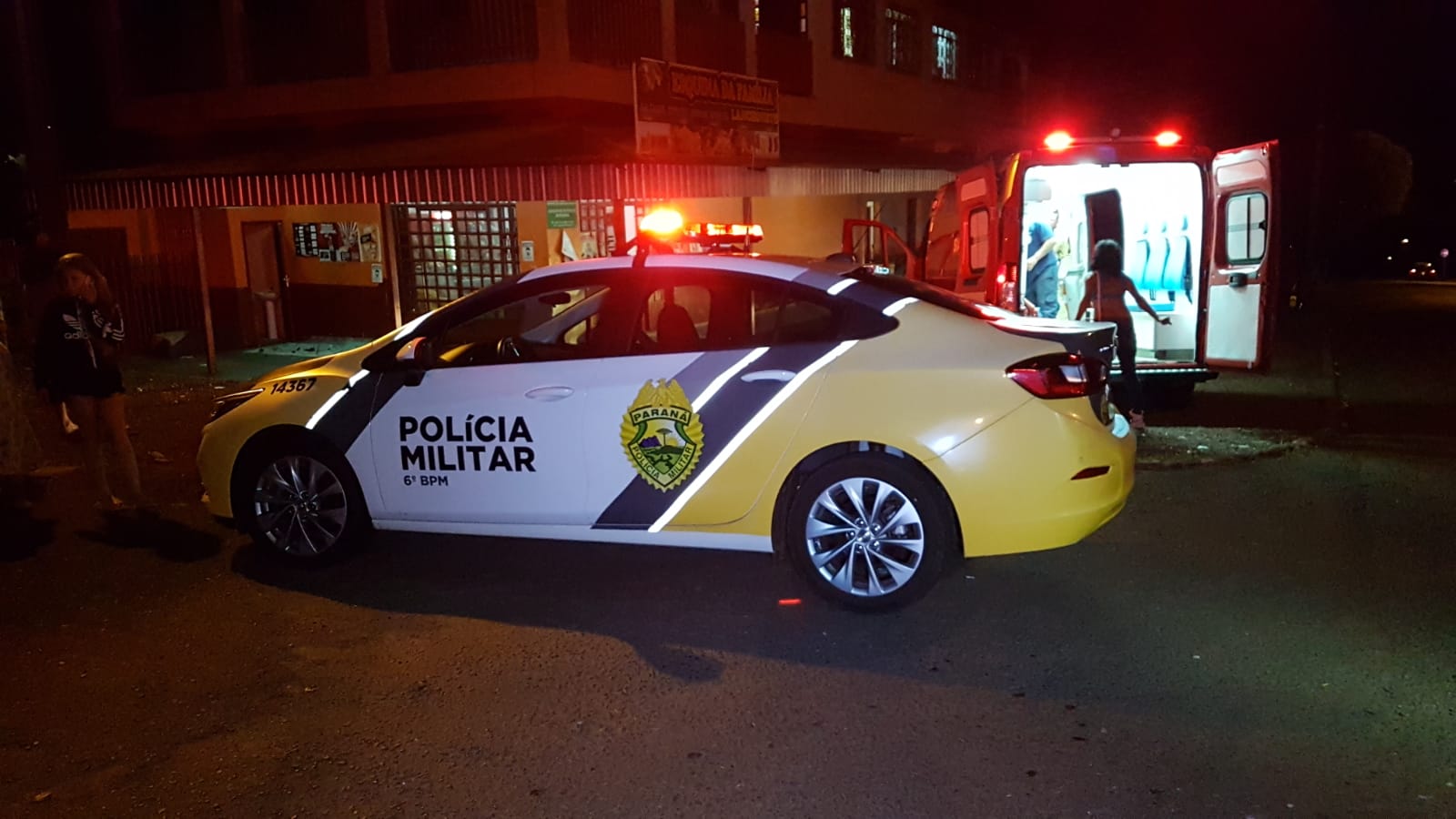 Duas mulheres são baleadas no Bairro Cascavel Velho Duas mulheres são baleadas no Bairro Cascavel Velho