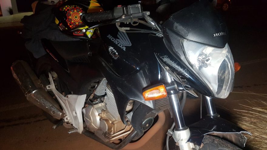 Jovem fica ferido ao ser atropelado por motocicleta no Florais do Paraná
