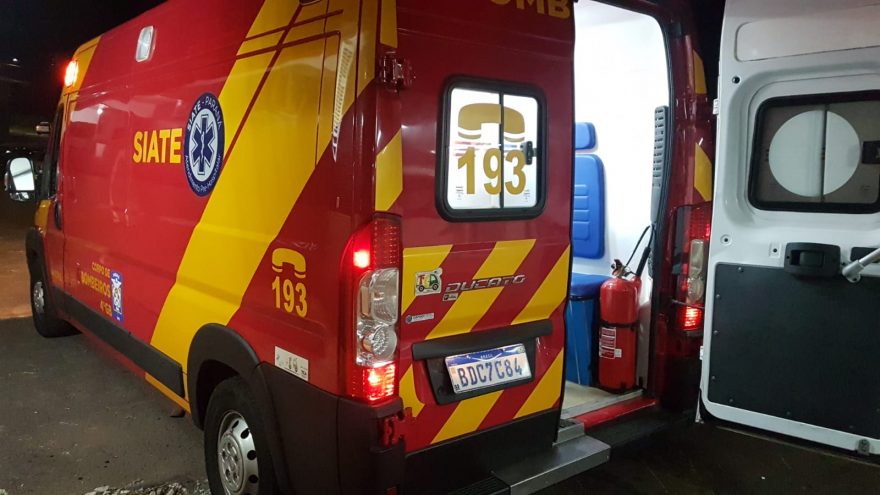 Homem de 53 anos sofre queda de bicicleta e é socorrido pelo Siate no Parque Verde