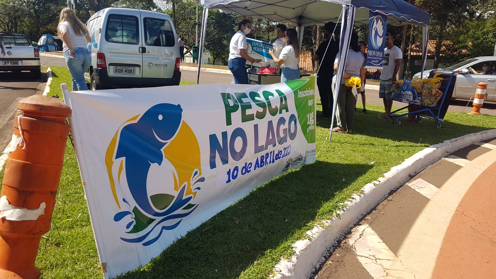Mais de 500 pessoas realizaram a inscrição para a Pesca no Lago