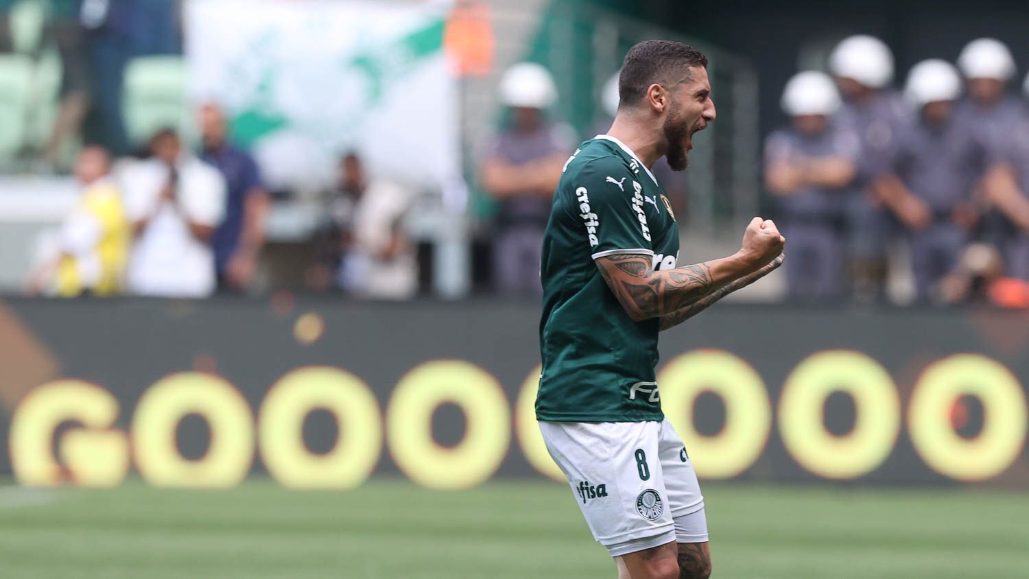 Zé Rafael volta a decidir para o Verdão em uma final: ‘A nossa equipe não se entrega’