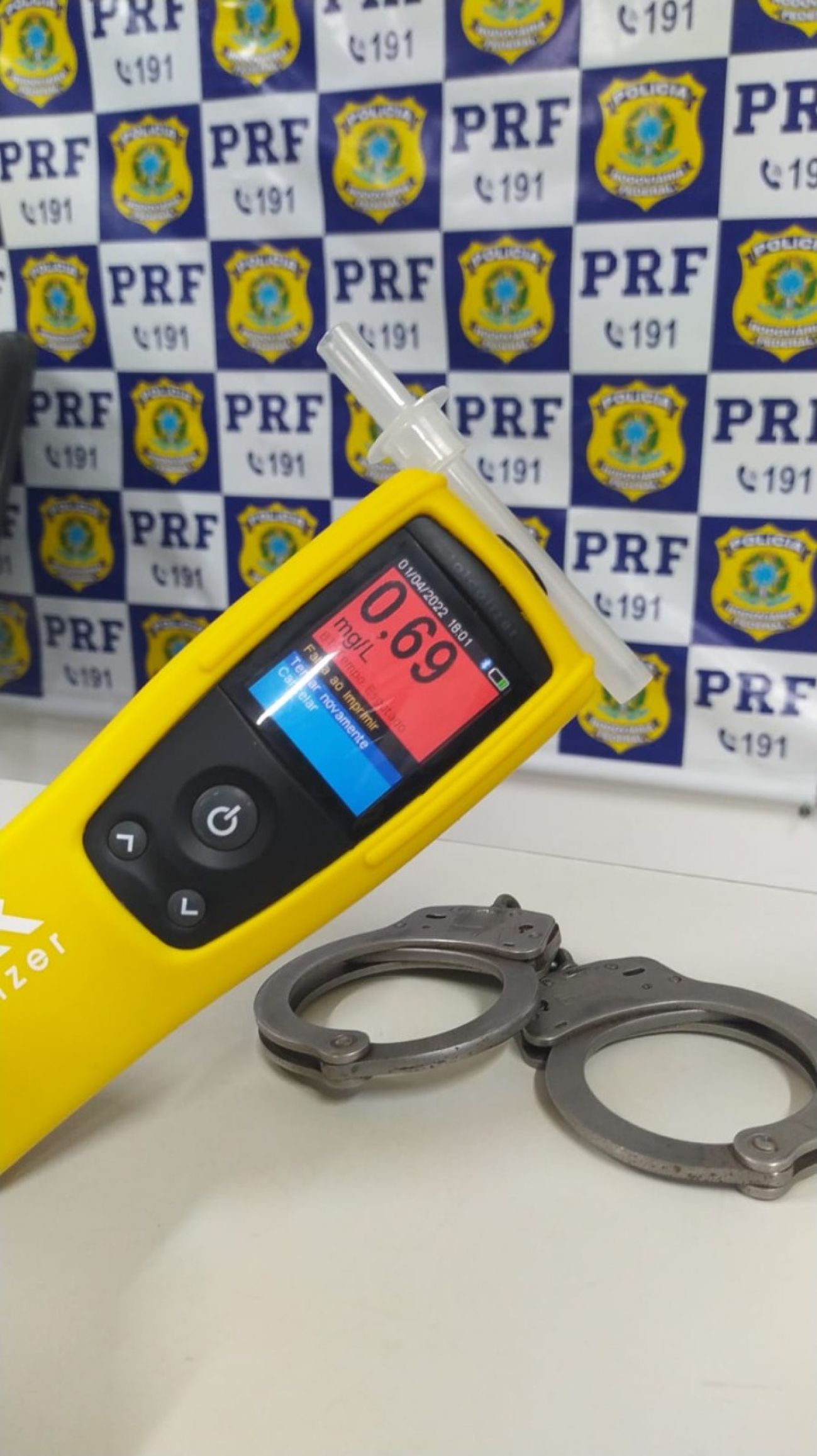 PRF registra três casos de embriaguez em rodovias maranhenses