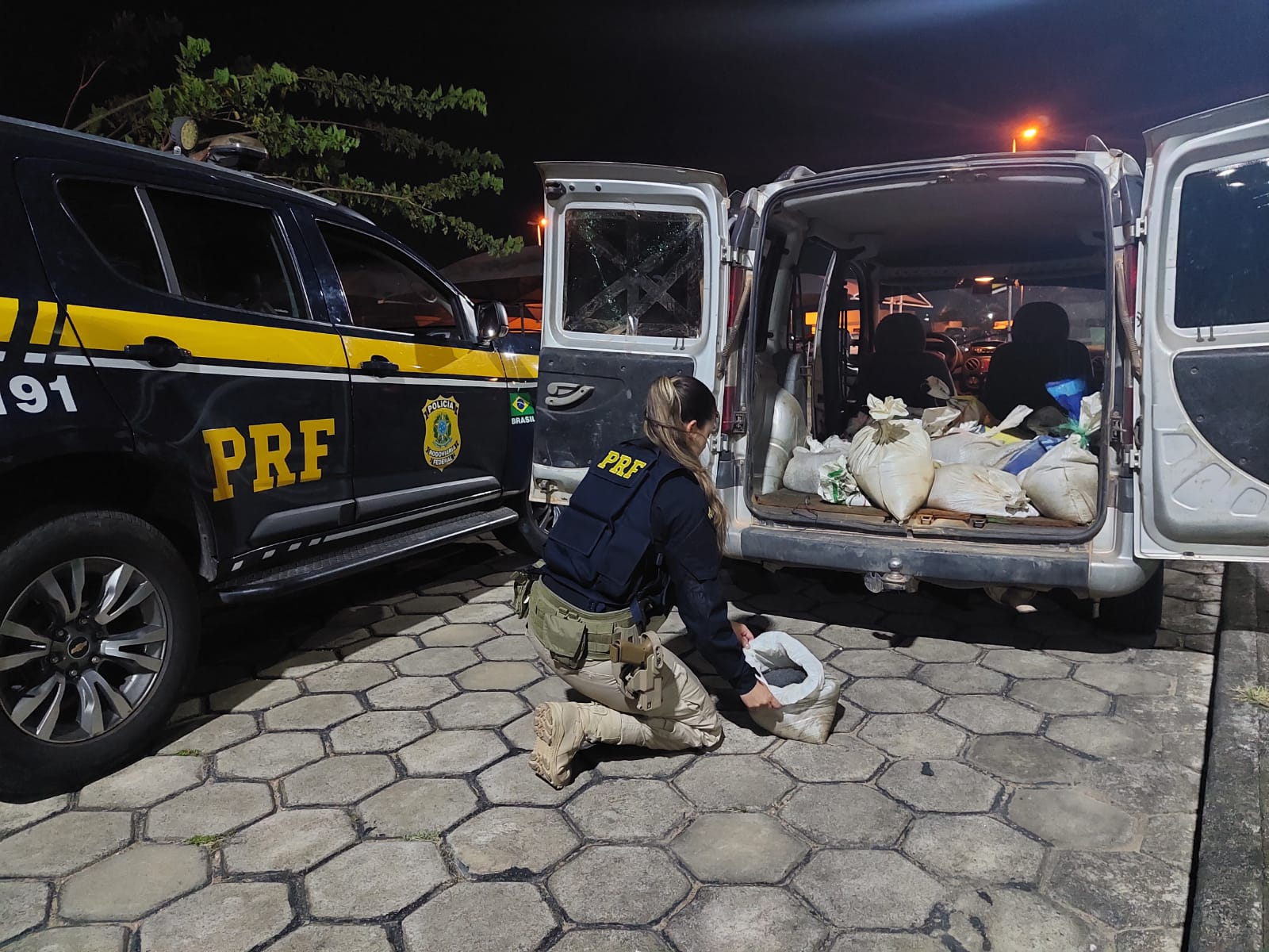 PRF apreende mais de uma tonelada de cassiterita em Boa Vista durante o fim de semana