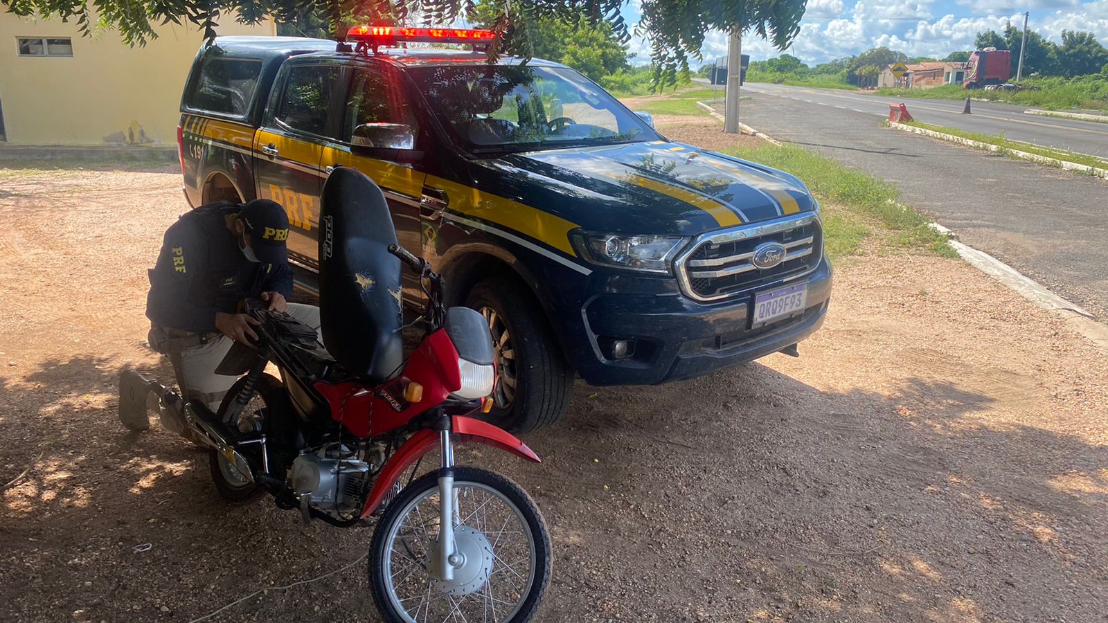 PRF recupera veículo com registro de Furto há 6 anos