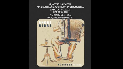 Curitiba – Show na Rua da Cidadania mostra versatilidade do acordeon de André Ribas Imagem referente a Curitiba – Show na Rua da Cidadania mostra versatilidade do acordeon de André Ribas