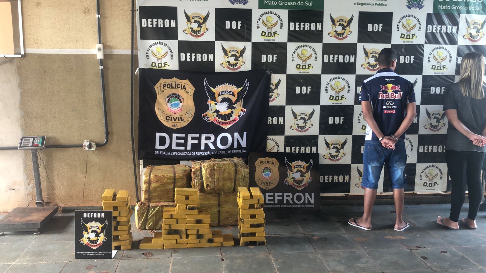 Polícia Civil apreende 250kg de maconha em Dourados