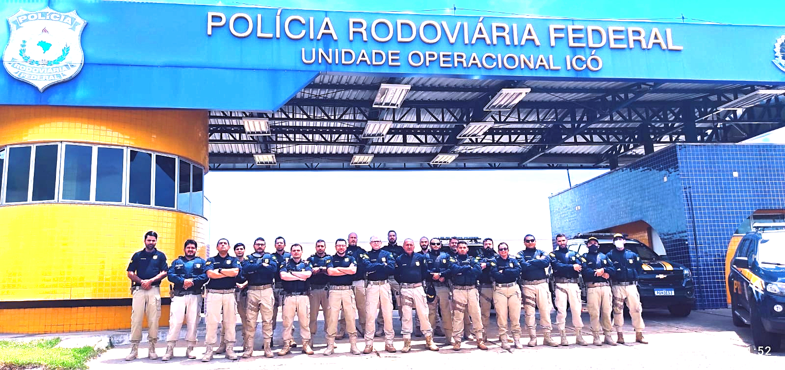 PRF (CE) PROMOVE ENCONTRO PARA RECEPCIONAR NOVOS POLICIAIS