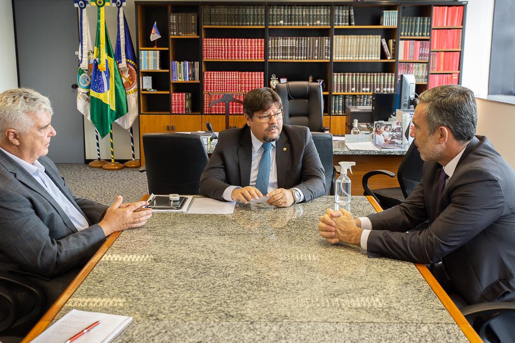 PGJ recebe presidente de sindicato de hotéis do Rio para debater segurança nos pontos turísticos da cidade