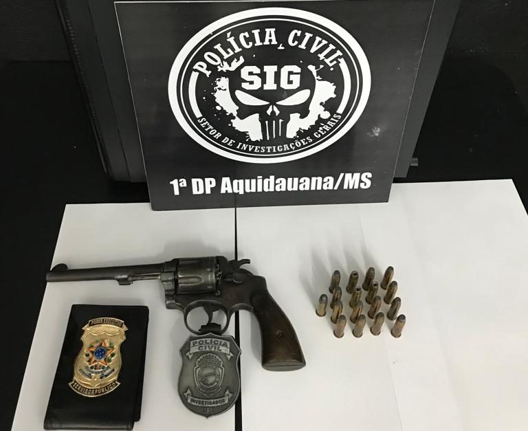 Polícia Civil prende acusado de agiotagem, por posse ilegal de arma de fogo