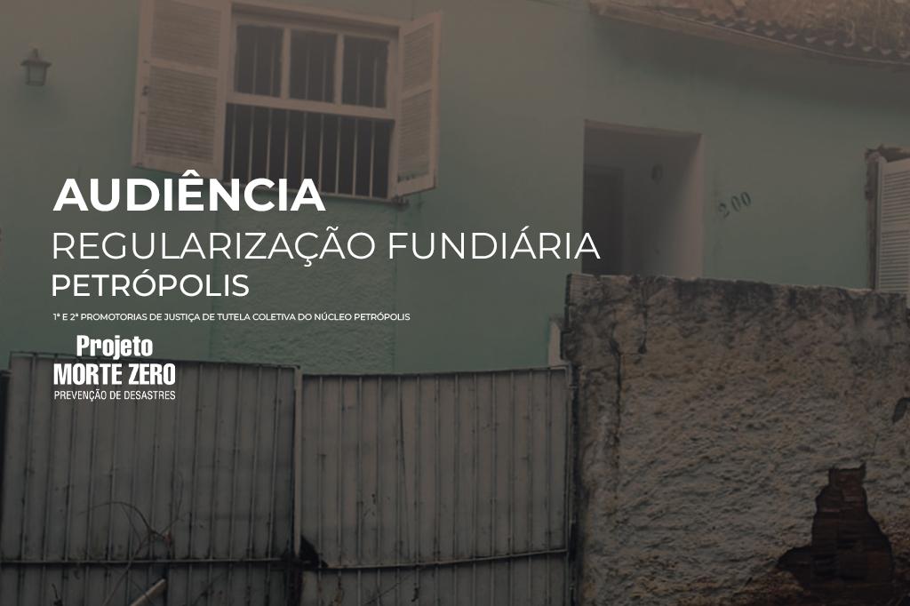 MPRJ obtém compromisso de regularização fundiária em comunidades de Petrópolis sob risco de deslizamento