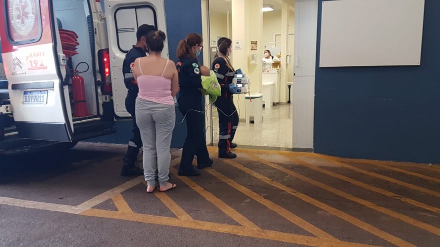Com graves problemas respiratórios, bebê de três meses é trazido a Cascavel para tratamento especializado