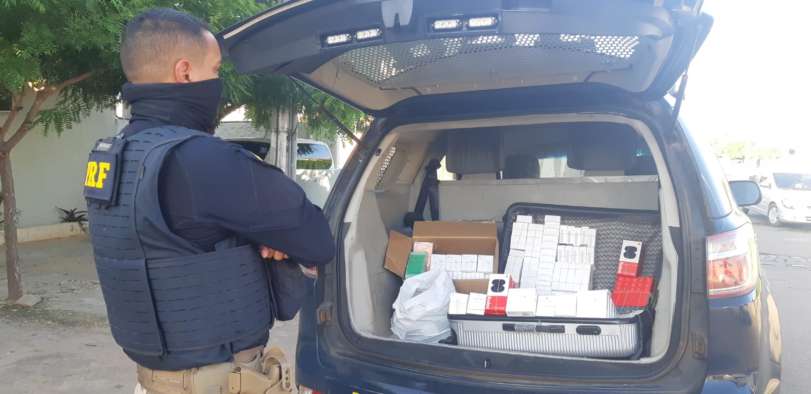 Homem é preso pela PRF em Picos pelo crime de descaminho de produtos eletrônicos