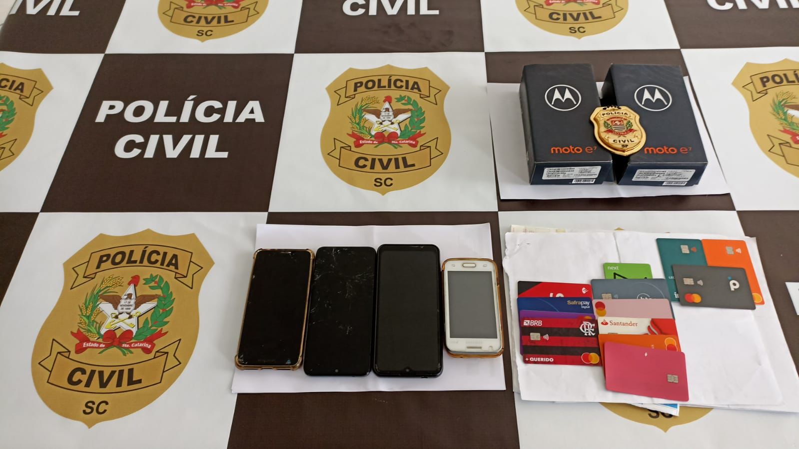 Operação “Arremate”: Polícia Civil de SC presta apoio à PC de São Paulo e cumpre buscas na Grande Florianópolis