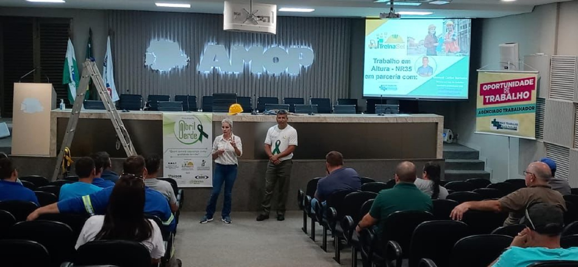 Agência do Trabalhador promove curso básico de treinamento em altura Agência do Trabalhador promove curso básico de treinamento em altura