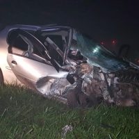 Imagem referente a Homem morre em acidente de trânsito entre veículo e carreta na BR-369 na região do Lago Azul em Cascavel