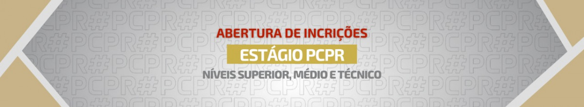 PCPR oferta 149 vagas de estágio para estudantes do ensino médio, técnico e superior