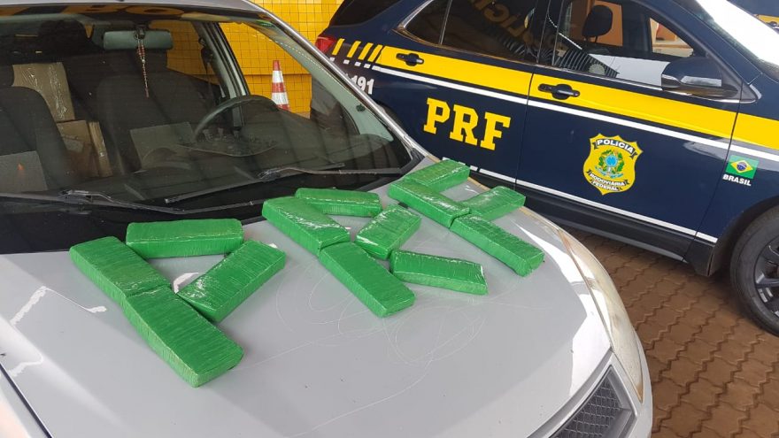 PRF realiza grande apreensão de maconha na rodovia BR-467